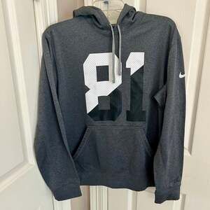 Nike Thermal Fit Mens Calvin Johnson‎ Detroit Lions Football Hoodie #81 M